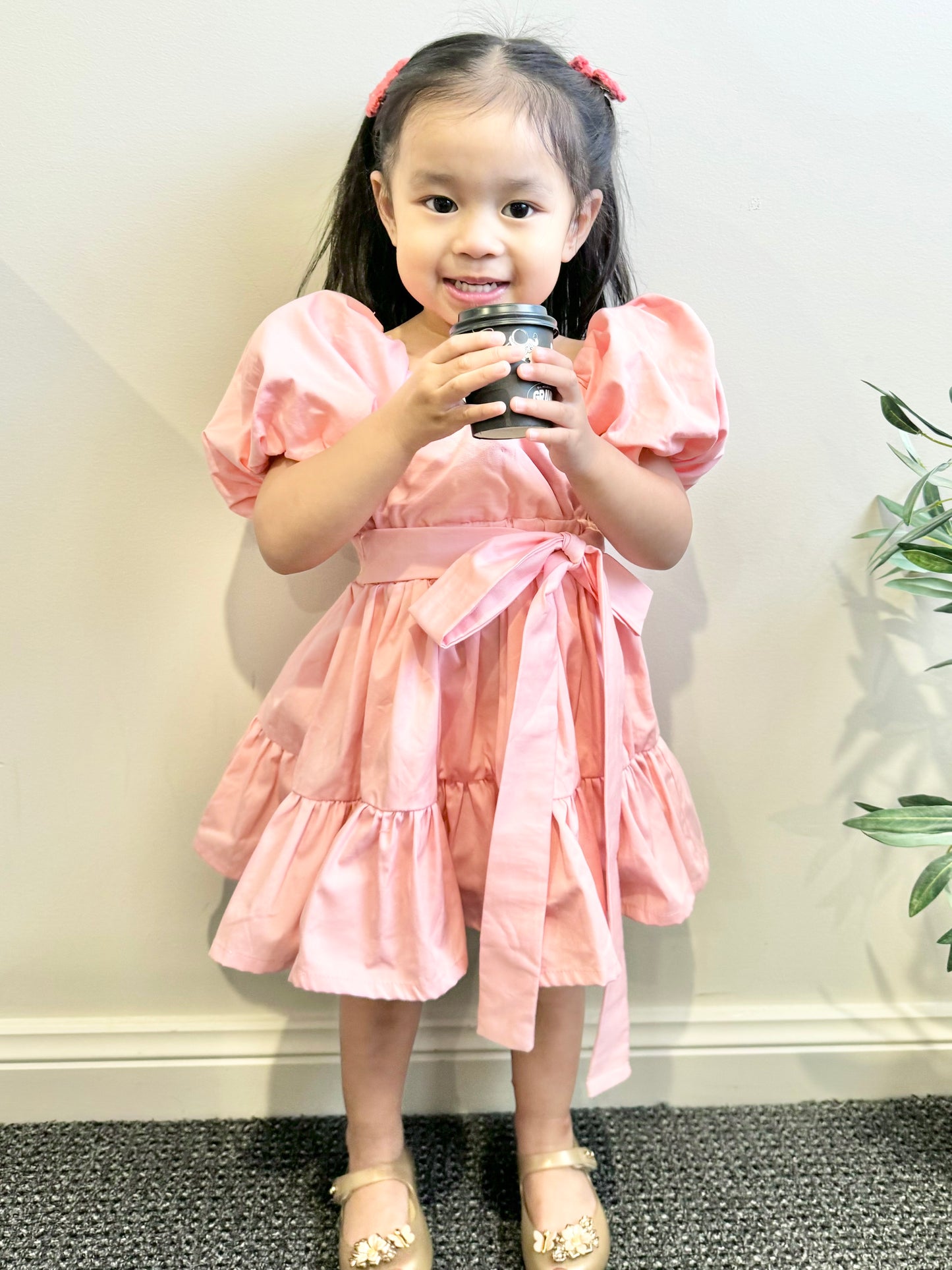 Emily Mum & Mini Matching Dress (Pink)