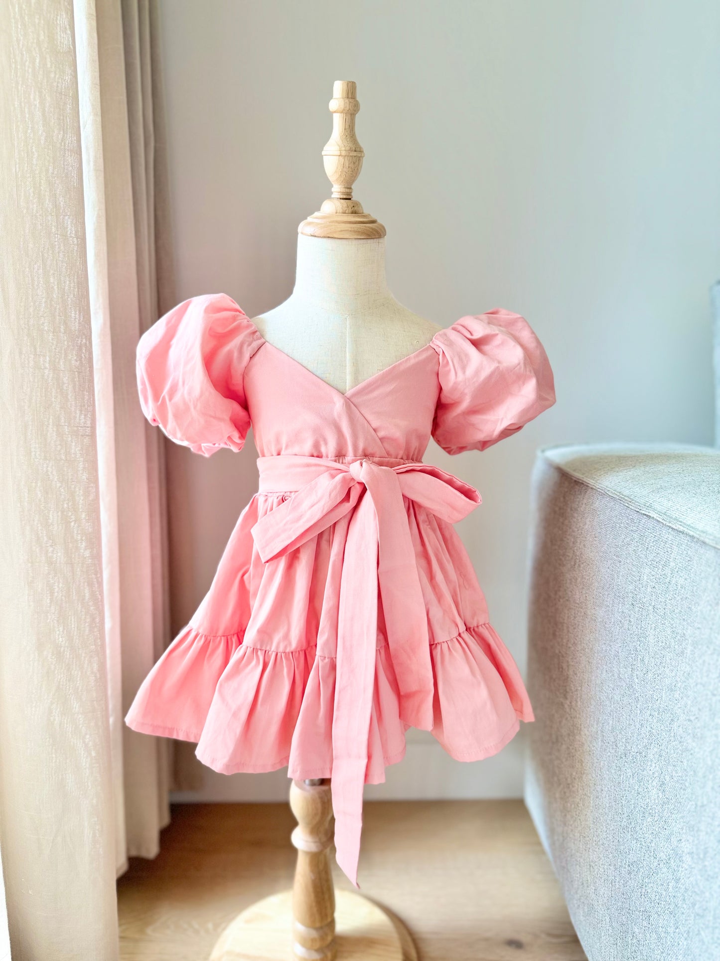 Emily Mum & Mini Matching Dress (Pink)