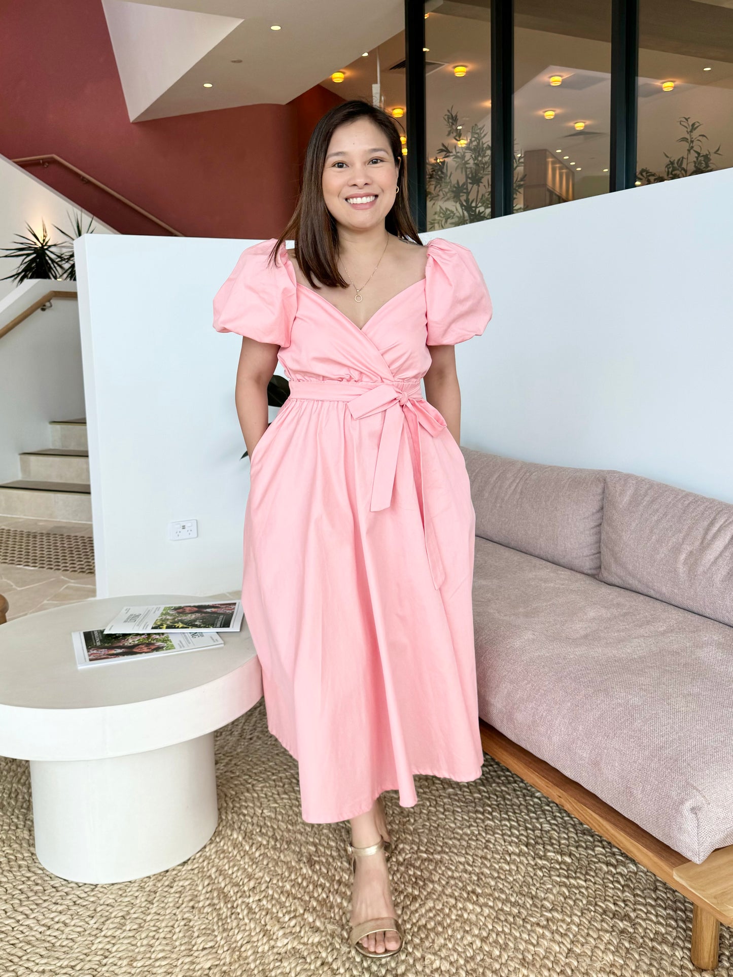 Emily Mum & Mini Matching Dress (Pink)