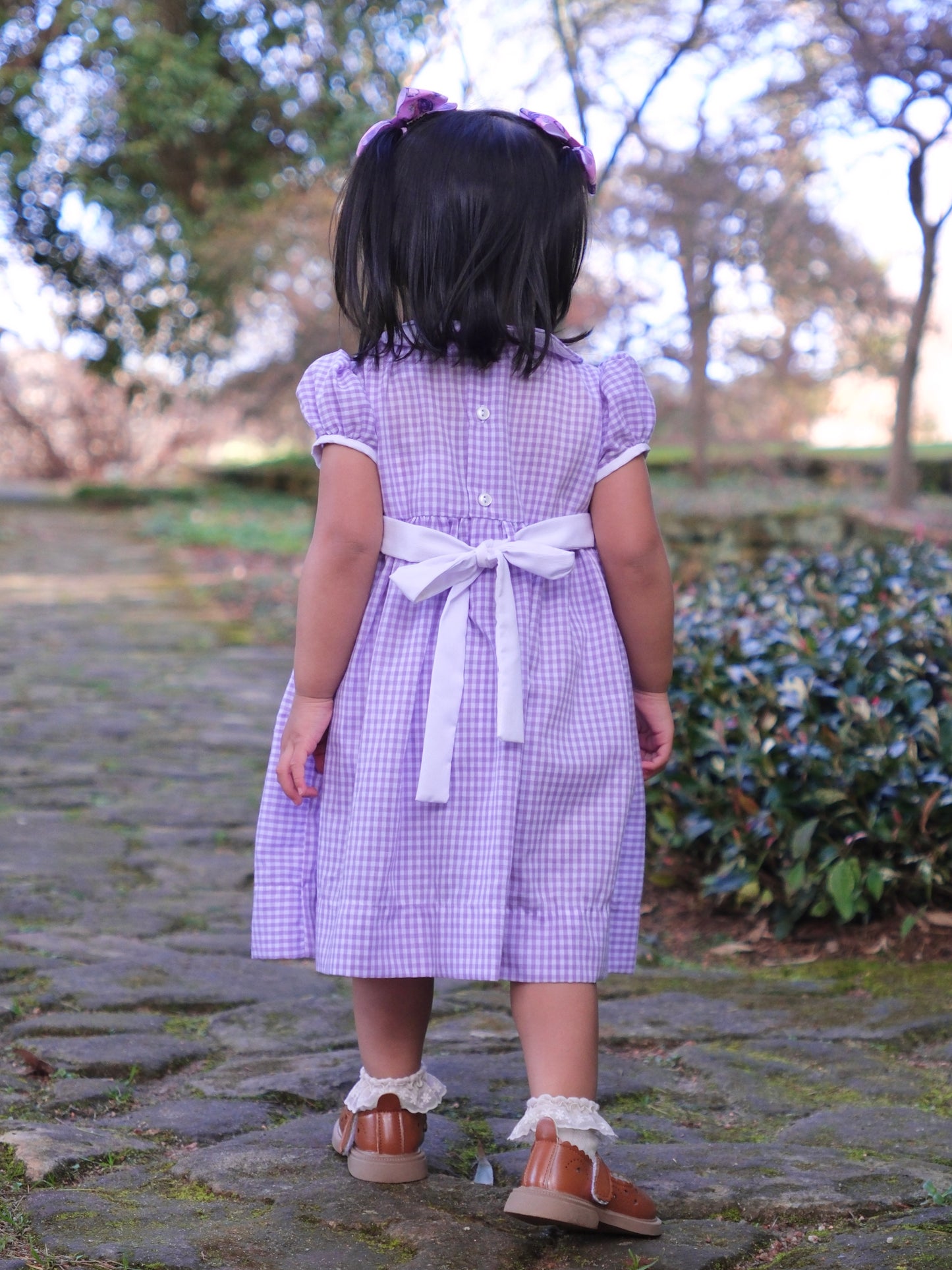 Candy Hand-Smocked Dress