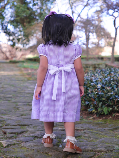 Candy Hand-Smocked Dress