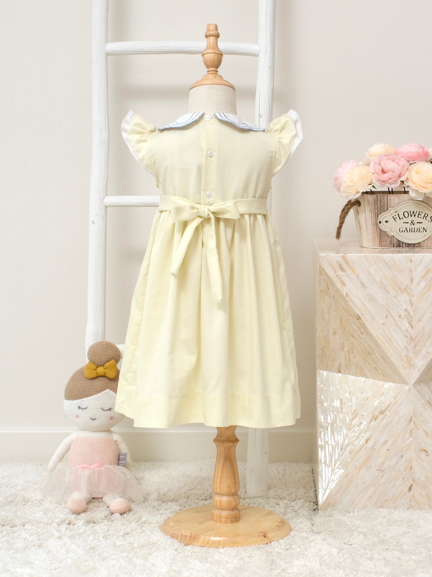 Erika Hand-Smocked Dress