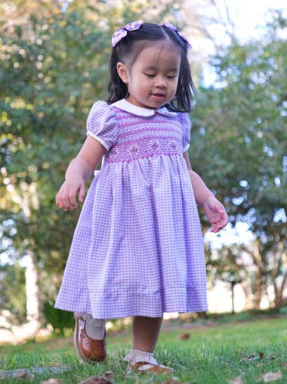 Candy Hand-Smocked Dress