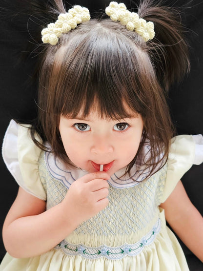 Erika Hand-Smocked Dress