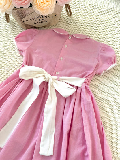 Sarina Hand-Smocked Dress