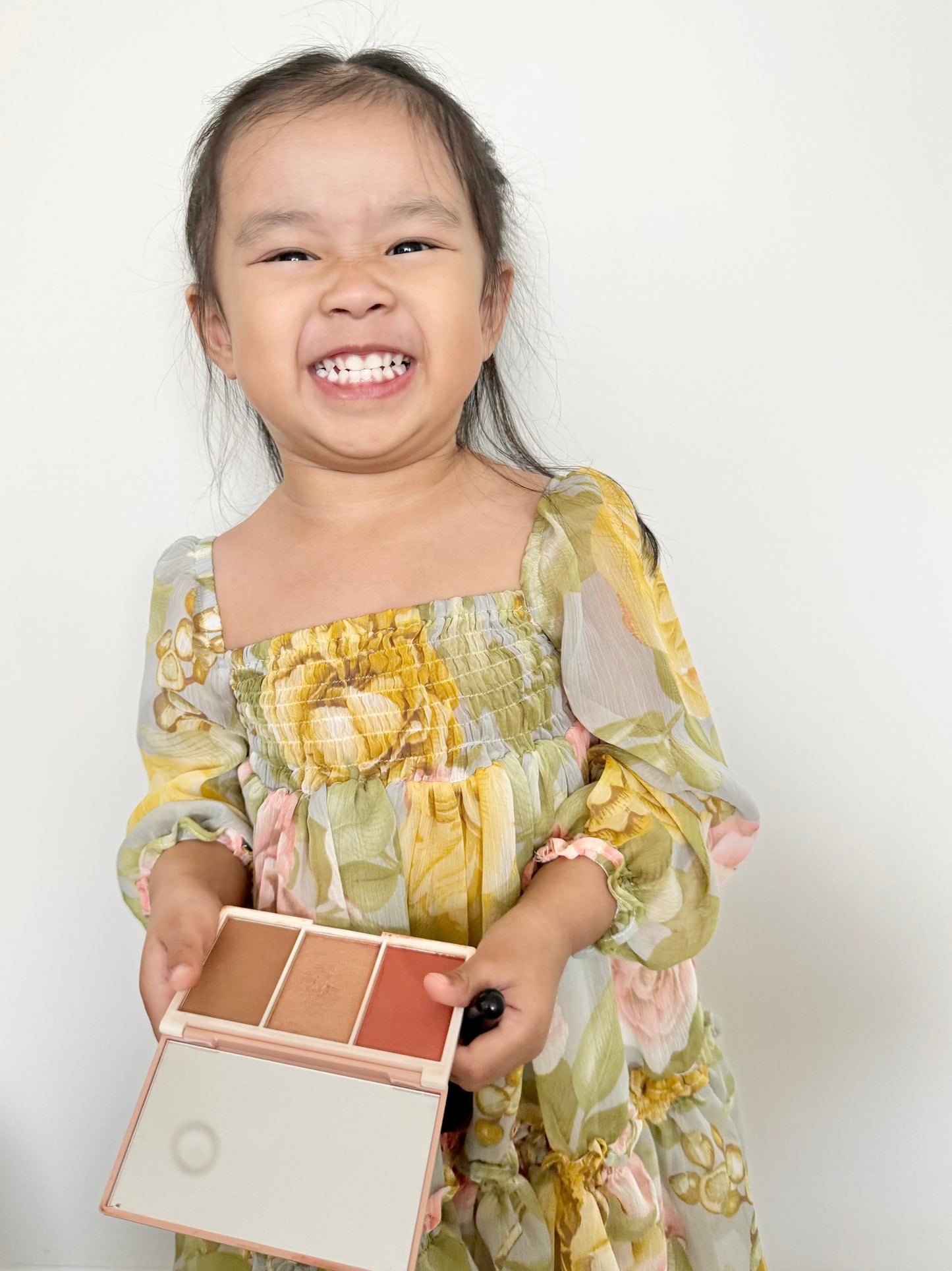 Celine Mum & Mini Matching Dress (Green Floral)