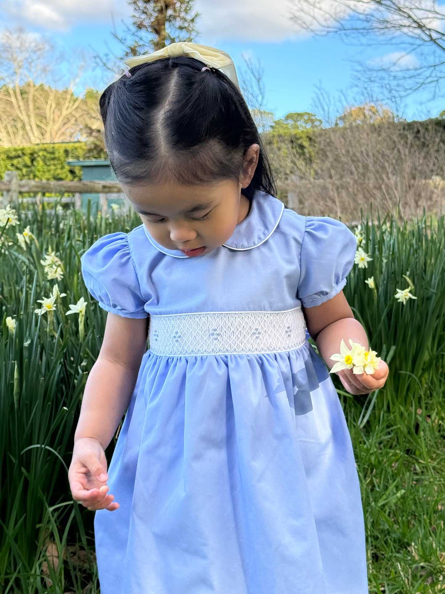 Jessica Hand-Smocked Dress