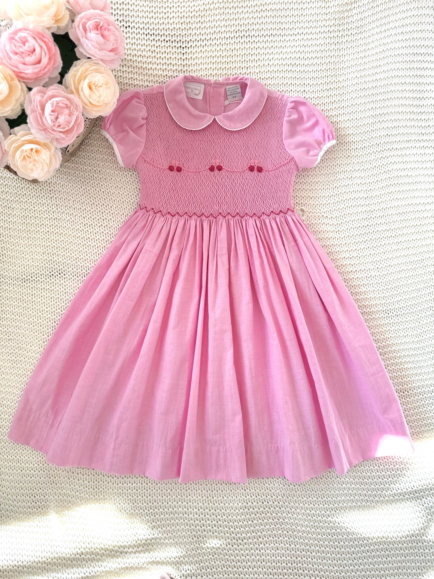 Sarina Hand-Smocked Dress