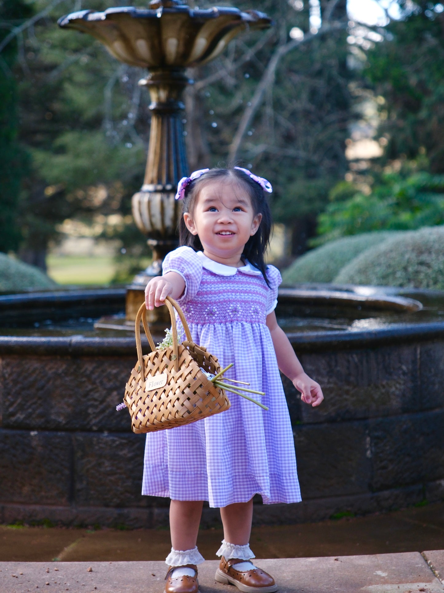 Candy Hand-Smocked Dress
