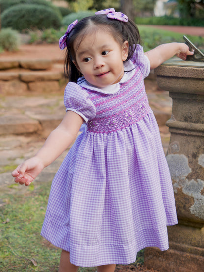 Candy Hand-Smocked Dress