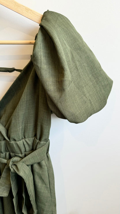Emily Mum & Mini Matching Dress (Green)