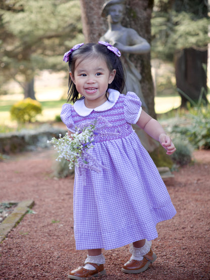 Candy Hand-Smocked Dress