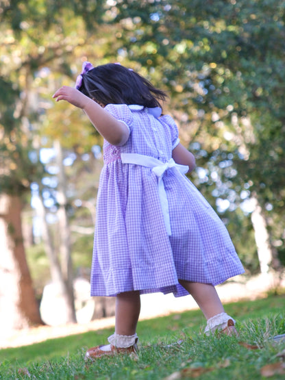 Candy Hand-Smocked Dress
