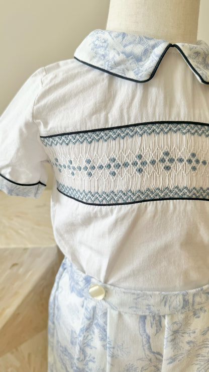 Alfredo Boys Smocked Set