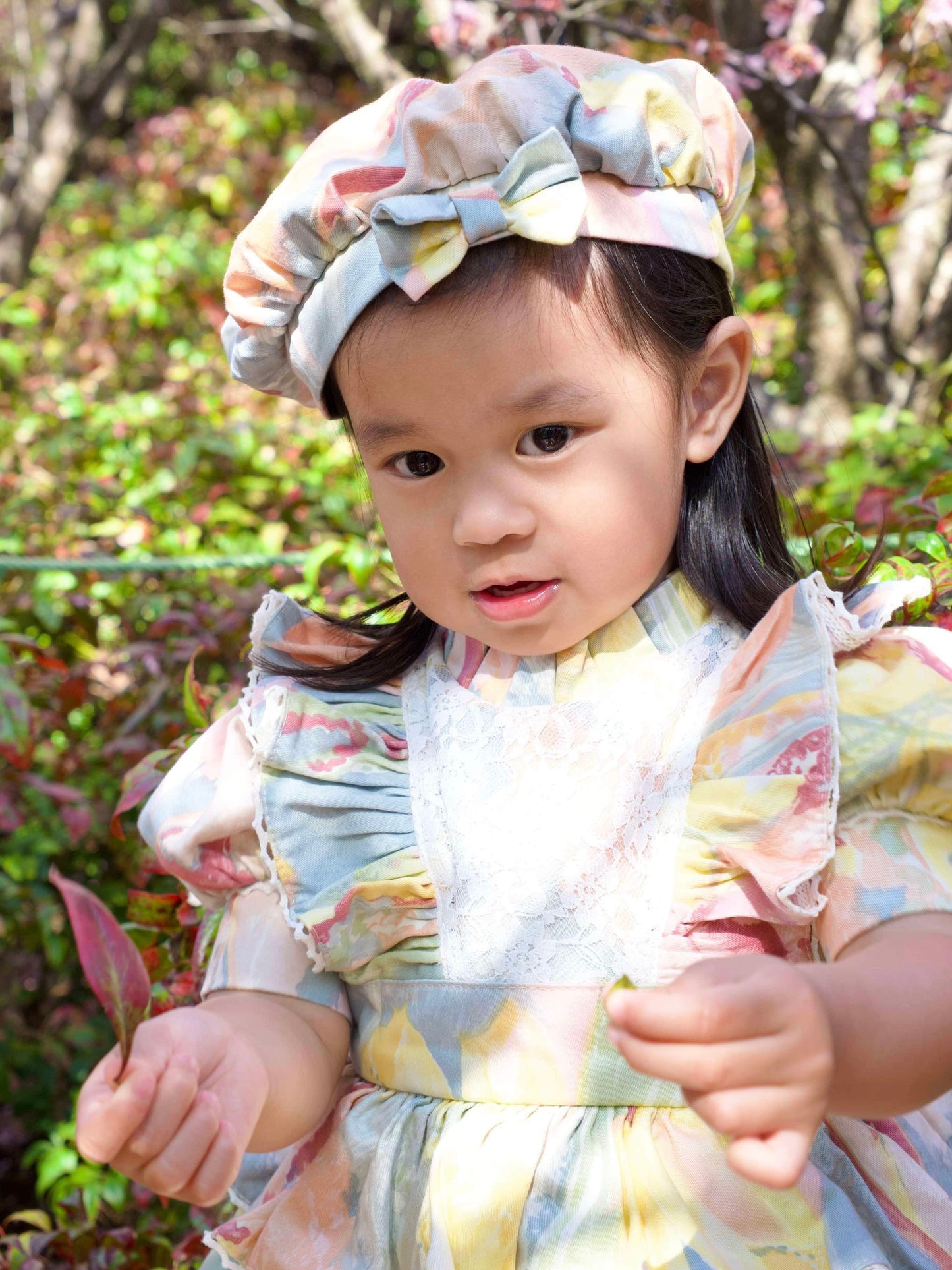 Amari Dress with Beret Hat