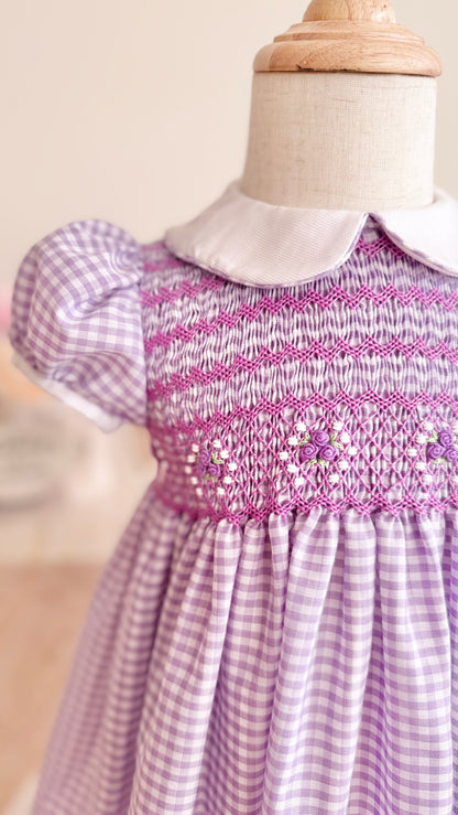 Candy Hand-Smocked Dress