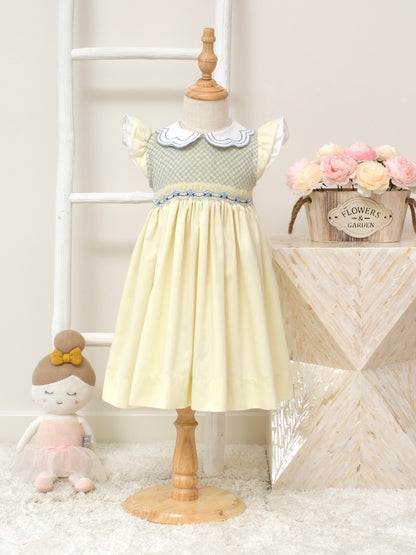 Erika Hand-Smocked Dress