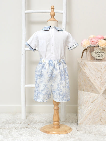 Alfredo Boys Smocked Set