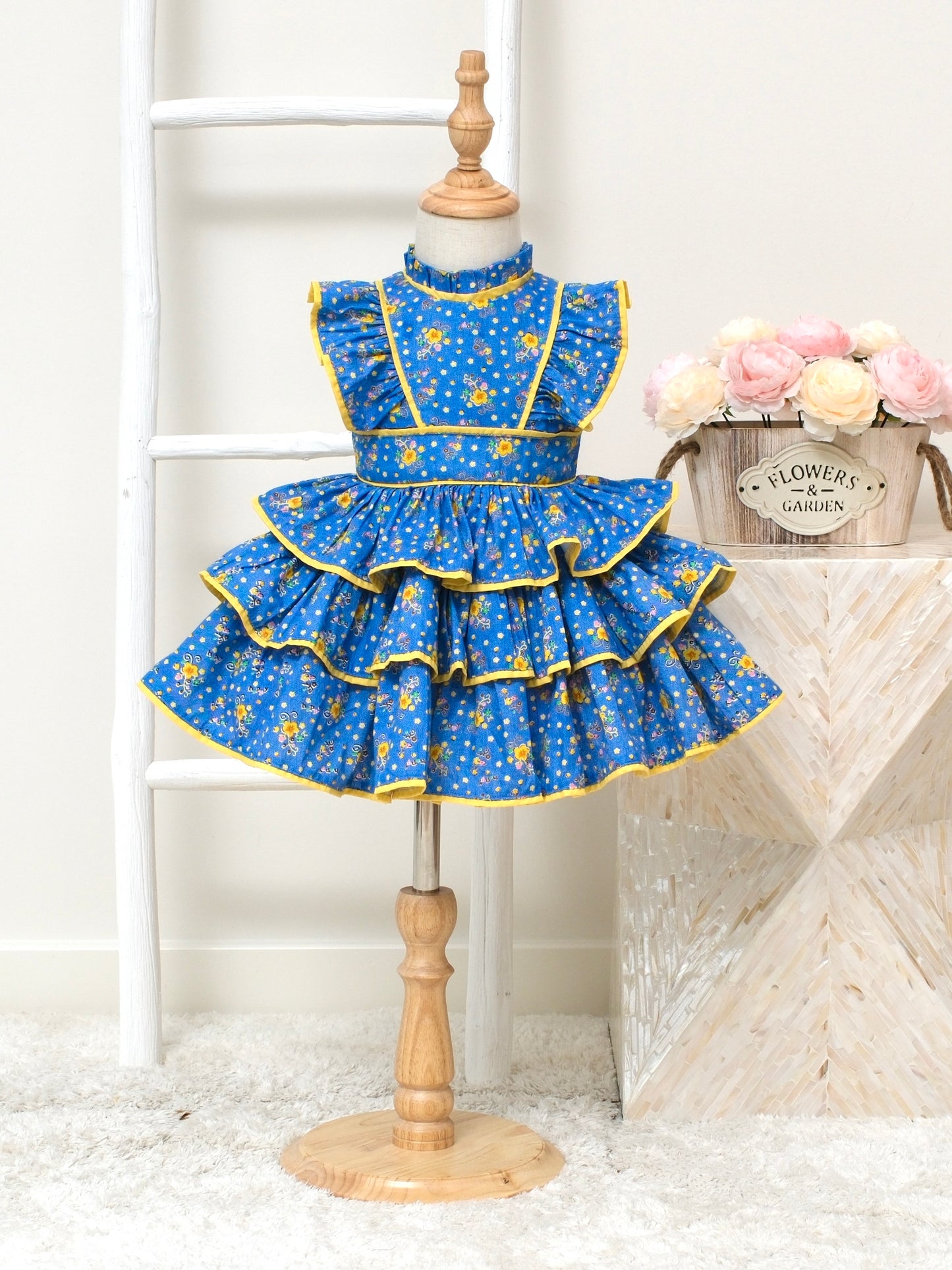 Estelle Dress (Yellow)