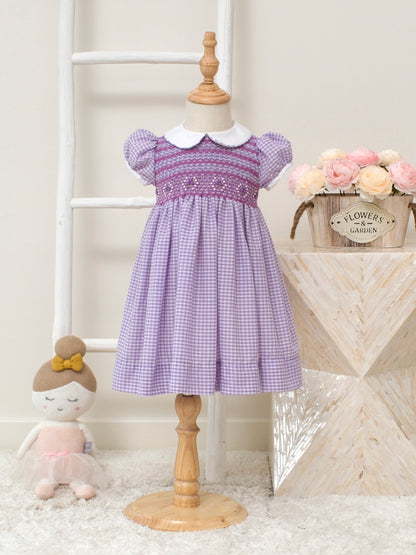 Candy Hand-Smocked Dress