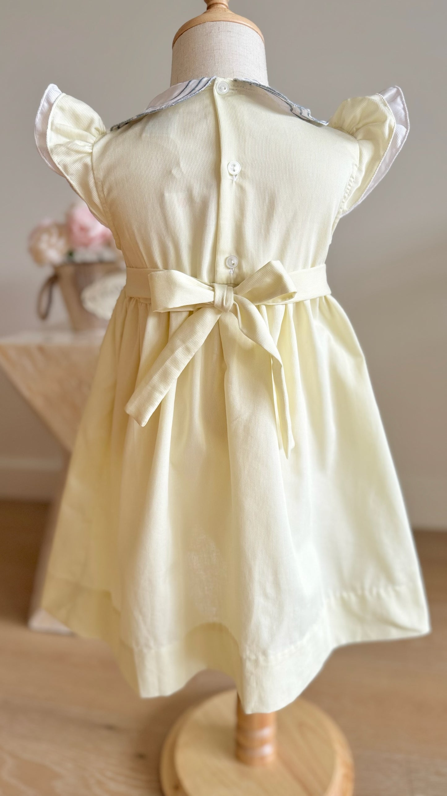 Erika Hand-Smocked Dress