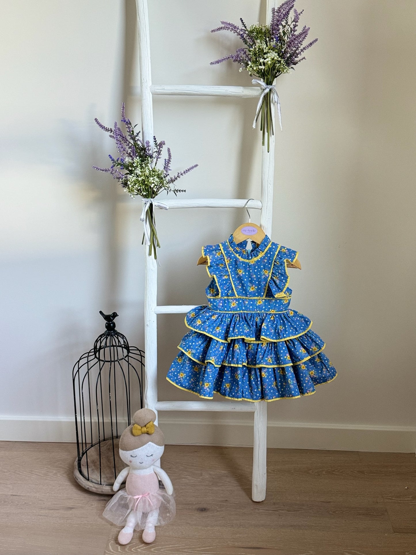 Estelle Dress (Yellow)