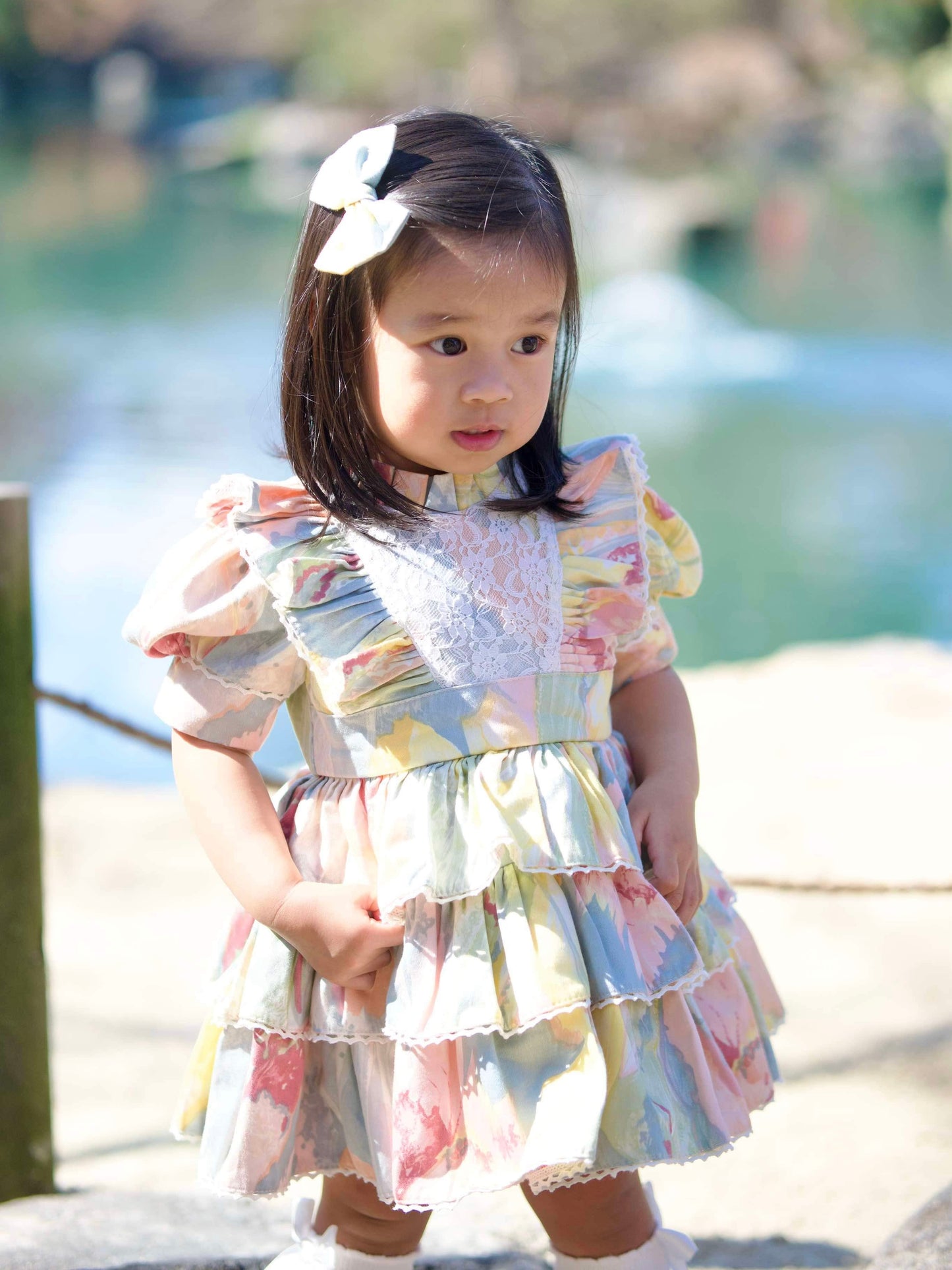 Amari Dress with Beret Hat