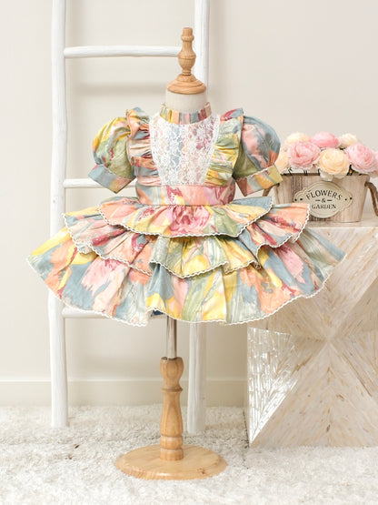 Amari Dress with Beret Hat
