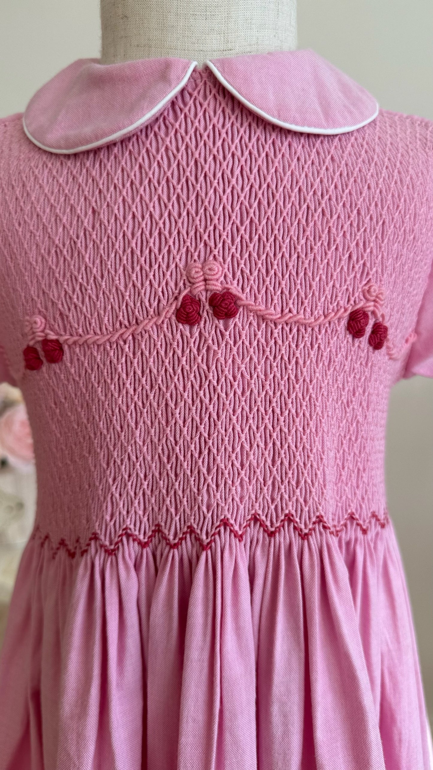 Sarina Hand-Smocked Dress