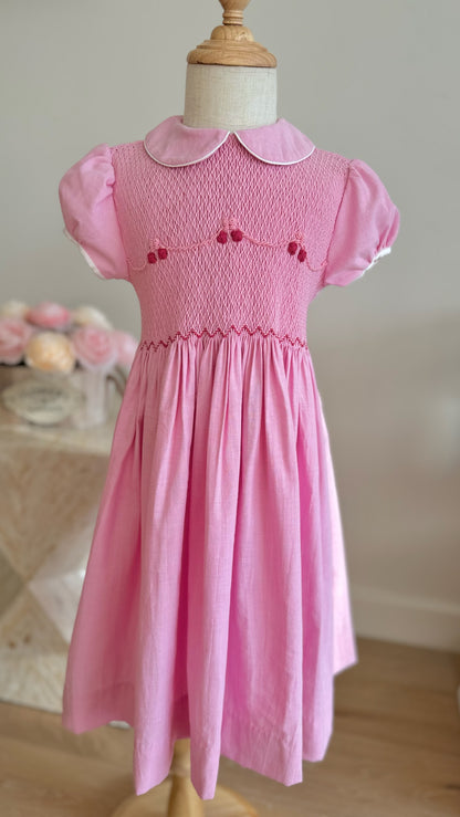 Sarina Hand-Smocked Dress